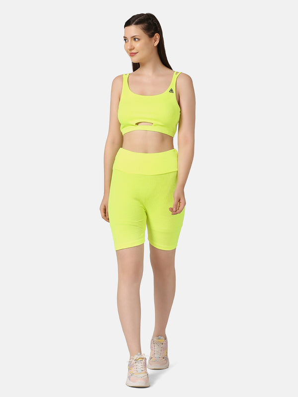 WOMEN'S  BIKER CO ORDS - NEON