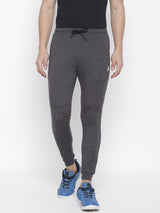 Men's Quilted Jogger Series  -Charcoal Grey